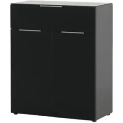 uno Sideboard  Levi ¦ schwarz ¦ Maße (cm): B: 83 H: 102 T: 42.0