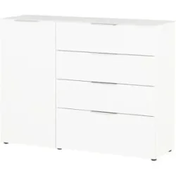 uno Sideboard  Levi ¦ weiß ¦ Maße (cm): B: 134 H: 102 T: 42.0