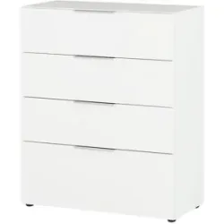 uno Kommode  Levi ¦ weiß ¦ Maße (cm): B: 83 H: 102 T: 42.0
