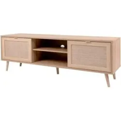 Finori TV-Lowboard  Rafia ¦ holzfarben ¦ Maße (cm): B: 150 H: 52 T: 40.0