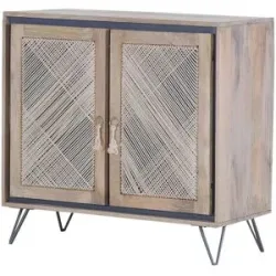 Höffner Sideboard  Almina ¦ holzfarben ¦ Maße (cm): B: 90 H: 85 T: 40.0