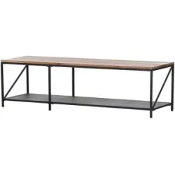 Höffner Lowboard  Flynn ¦ schwarz ¦ Maße (cm): B: 140 H: 50 T: 40.0