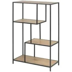 Höffner Regal  Seano ¦ holzfarben ¦ Maße (cm): B: 77 H: 114 T: 35.0