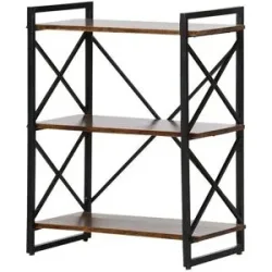 Höffner Regal  Neo ¦ schwarz ¦ Maße (cm): B: 62 H: 80 T: 37.0