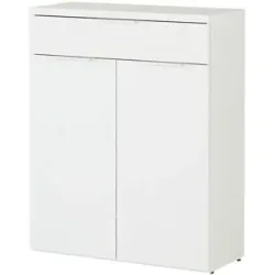 Höffner Kommode  Siena ¦ weiß ¦ Maße (cm): B: 82,3 H: 102 T: 35.2