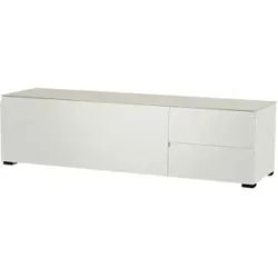 Höffner TV Board  Nicolo Phono ¦ weiß ¦ Maße (cm): B: 160 H: 43 T: 45.0