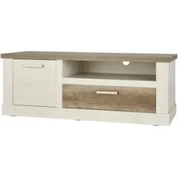 Höffner TV-Lowboard  Viareggio ¦ holzfarben ¦ Maße (cm): B: 140 H: 52 T: 52.0