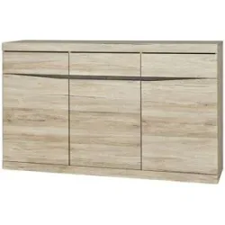 Höffner Sideboard  Turino ¦ holzfarben ¦ Maße (cm): B: 150 H: 92 T: 40.0