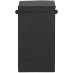 Höffner Wäschekorb   ¦ grau ¦ Papier ¦ Maße (cm): B: 31 H: 58