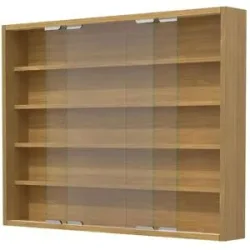 Höffner Hängevitrine  Agisa ¦ holzfarben ¦ Maße (cm): B: 77 H: 60 T: 10.0