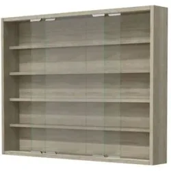 Höffner Hängevitrine  Agisa ¦ holzfarben ¦ Maße (cm): B: 77 H: 60 T: 10.0