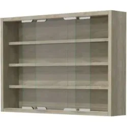 Höffner Hängevitrine  Agisa ¦ holzfarben ¦ Maße (cm): B: 57 H: 40 T: 10.0