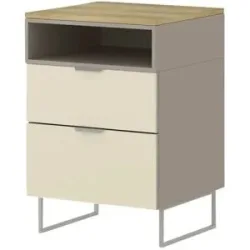 Dreamer eXpress Nachtkommode  Dreamer ¦ beige ¦ Maße (cm): B: 45 H: 67 T: 43.0