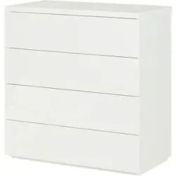 Höffner Kommode  Canzo ¦ weiß ¦ Maße (cm): B: 85 H: 88 T: 44.0