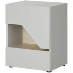 Höffner Kommode  ZE+ ¦ grau ¦ Maße (cm): B: 50 H: 64 T: 40.0