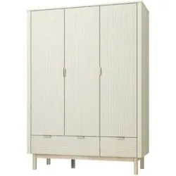 pinio Kleiderschrank  Miloo ¦ beige ¦ Maße (cm): B: 52,4 H: 197,8