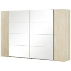 Höffner Dreh-/ Schwebetürenschrank  Vito ¦ holzfarben ¦ Maße (cm): B: 316 H: 208 T: 65.0