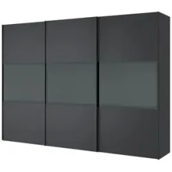 Dreamer eXpress Schwebetürenschrank  Dreamer ¦ schwarz ¦ Maße (cm): B: 303,1 H: