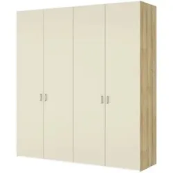 Dreamer eXpress Drehtürenschrank  Dreamer ¦ beige ¦ Maße (cm): B: 202,5 H: 220
