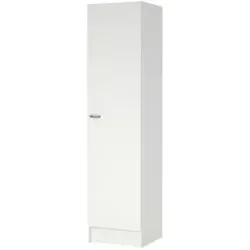 Höffner Drehtürenschrank  Forres ¦ weiß ¦ Maße (cm): B: 49,2 H: 200 T: 47.1