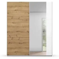 Höffner Schwebetürenschrank  Acton ¦ weiß ¦ Maße (cm): B: 175 H: 59