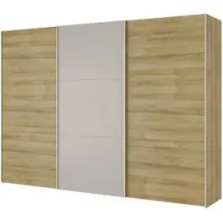 Dreamer eXpress Schwebetürenschrank  Dreamer ¦ holzfarben ¦ Maße (cm): B: 303 H: