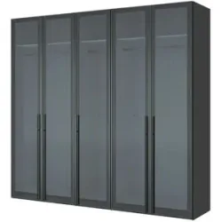 Dreamer eXpress Drehtürenschrank  Dreamer ¦ schwarz ¦ Maße (cm): B: 252,8 H: 236