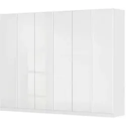 Höffner Drehtürenschrank  Monostar ¦ weiß ¦ Maße (cm): B: 271 H: 210 T: 54.0