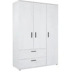Höffner Kleiderschrank  Mathea ¦ holzfarben ¦ Maße (cm): B: 130 H: 188