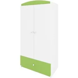 Höffner Kleiderschrank  Babydream ¦ grün ¦ Maße (cm): B: 52 H: 181,2