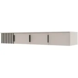 Höffner Aufsatz   ¦ beige ¦ Maße (cm): B: 200 H: 30 T: 61.0