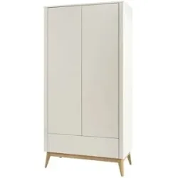 pinio Kleiderschrank  Sia ¦ beige ¦ Maße (cm): B: 100,2 H: 197,8 T: 52.8