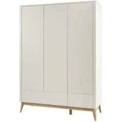 pinio Kleiderschrank  Sia ¦ beige ¦ Maße (cm): B: 144,5 H: 197,8 T: 52.8