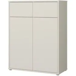 Höffner Kommode  Bolognano ¦ Maße (cm): B: 94,5 H: 121,5 T: 41.5