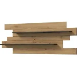 Höffner Wandboard   ¦ grau ¦ Maße (cm): B: 184 H: 67