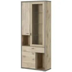 uno Vitrine  Orlando ¦ holzfarben ¦ Maße (cm): B: 86 H: 208 T: 38.0