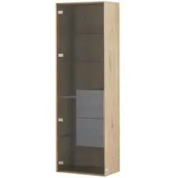 Wohnwert Hängevitrine  Ardesia ¦ holzfarben ¦ Maße (cm): B: 57 H: 178 T: 37.0