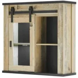 Höffner Hängeschrank  Sherwood ¦ holzfarben ¦ Maße (cm): B: 93 H: 90