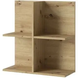 Höffner Wandregal  Turino Neo ¦ holzfarben ¦ Maße (cm): B: 60 H: 62 T: 24.0