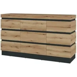 Höffner Sideboard  Savoca ¦ holzfarben ¦ Maße (cm): B: 161 H: 93 T: 45.0