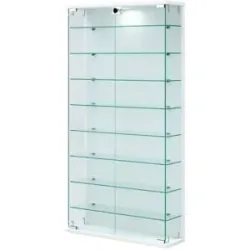 Höffner Hängevitrine  Relas ¦ weiß ¦ Maße (cm): B: 59 H: 114