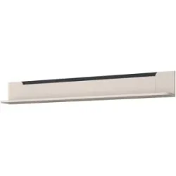 Höffner Wandregal  Santori ¦ beige ¦ Maße (cm): B: 200 H: 25,6 T: 21.9