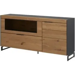 SCHÖNER WOHNEN Kollektion Sideboard  Yoris ¦ holzfarben ¦ Maße (cm): B: 181 H: