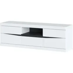 Höffner Lowboard  Turino Neo ¦ weiß ¦ Maße (cm): B: 150 H: 50 T: 39.9