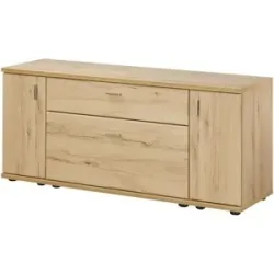 Höffner Lowboard  Vineta ¦ holzfarben ¦ Maße (cm): B: 150 H: 65 T: 45.0