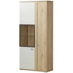 uno Vitrine  Modica ¦ holzfarben ¦ Maße (cm): B: 95 H: 208 T: 41.0