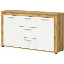 Höffner Sideboard  Bardenas ¦ holzfarben ¦ Maße (cm): B: 125 H: 80 T: 35.0