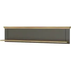 Höffner Wandboard  Countryside ¦ grau ¦ Maße (cm): B: 149,5 H: 32 T: 22.8