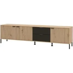 Höffner Lowboard  Mayenne ¦ Maße (cm): B: 208 H: 54,5 T: 40.0