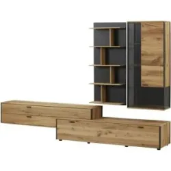 SCHÖNER WOHNEN Kollektion Wohnkombination  Andra ¦ holzfarben ¦ Maße (cm): B: